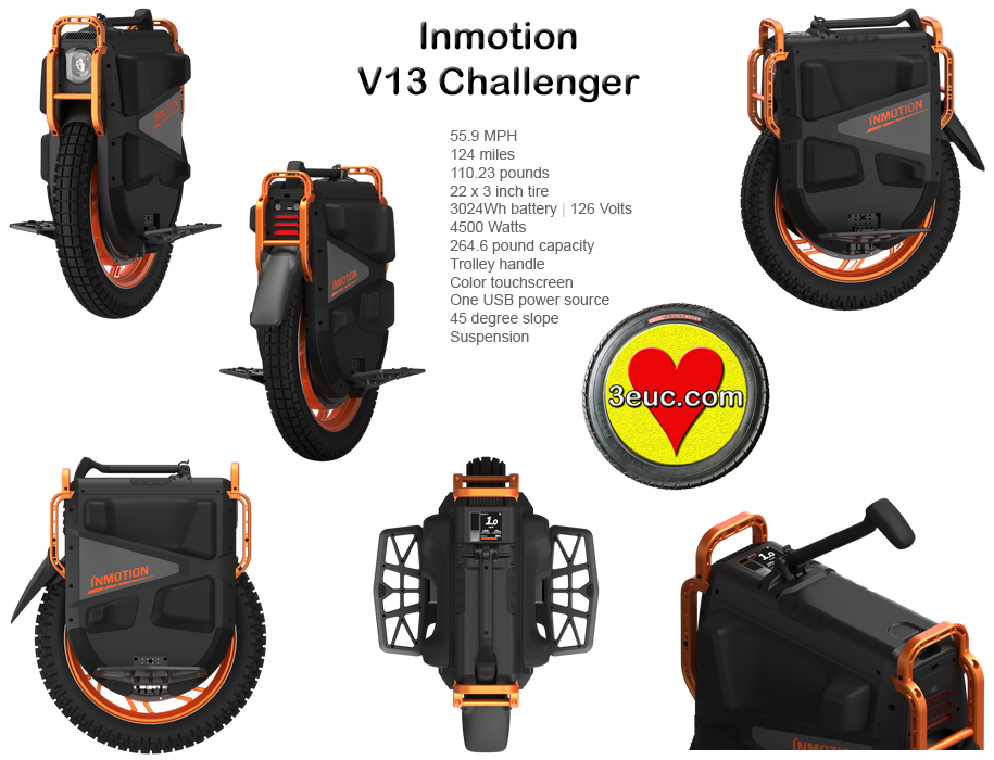 3euc Inmotion V13 EUC (electric unicycle)